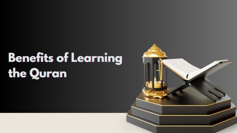 Benefits of Learning the Quran with lantern and holy book